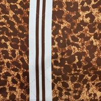 Luxe zijden sjaal met eigen logo, 100% zijden jacquard shawl, 65*65cm, vierkante luipaardprint sjaal voor dames |   Geprinte zijden sjaals groothandel