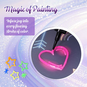 Bolígrafo de Resina Fluorescente 3D Ransheng, No Tóxico, de Alta Precisión, para Joyería, Miniaturas y Trabajos Detallados - Product Image 2