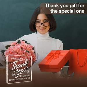 วัสดุอะคริลิก ของขวัญสร้างสรรค์แบบคลาสสิกพร้อมข้อความส่วนตัว อุปกรณ์สำนักงาน เทคนิคการพิมพ์แบบชิ้นเดียวตามสั่ง ผลิตในประเทศจีน - Product Image 2