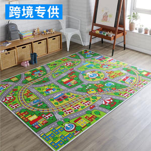 Tapis pliable pour enfants, rectangulaire, antidérapant, tapis d'éveil pour chambre à coucher et aire de jeux - Product Image 2