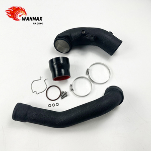 铝制涡轮增压管适用于宝马 G20 B58 Gen2 3.0T 和丰田 A90 Supra B58 发动机升级冷空气进气增压管 - Product Image 1