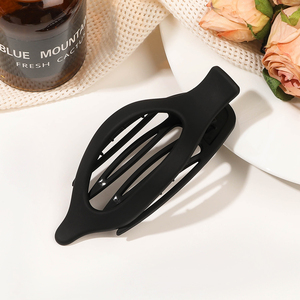 פופולרי חדש מט duckbill <span class=keywords><strong>hairpin</strong></span> גודל גדול כריש שיער קליפ פלסטיק נשים - Product Image 5