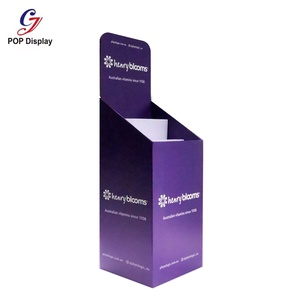 Tùy chỉnh siêu thị Dump thùng sản phẩm hiển thị các tông carton Pop Up shipper hộp hiển thị sóng giấy bán lẻ hiển thị bin - Product Image 4