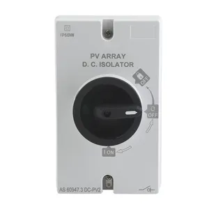 Rotary Solar System Isolator Switches Dc MDIS-40 1000v 1000V DC Isolator Switch 3 Phase Waterproof amp isolation switch