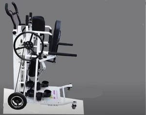 Günstiger Preis Manuelles Stehen Rollstuhl Stahlrohr rahmen Leicht gewicht gute Erfahrung hilfreich für Bein übungen-BZ-M-TH501 - Product Image 4