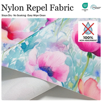Tissu fonctionnel en nylon résistant aux déchirures, 100% polyester tissé, imprimé sur mesure, pour les sacs de sport