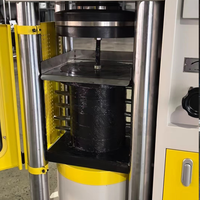 Máquina de prueba de compresión de caja de servomotor Probador de fuerza de compresión de cartón