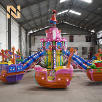 Manèges électriques pour enfants SC-HDC : Nouveaux manèges autoportants en forme d'avion et bateaux pirates pour parcs d'attractions en extérieur
