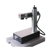 Machine de marquage et de gravure laser à fibre métallique portable Raycus JPT Mopa 20W/30W/50W/100W Max, haute précision, refroidie par air, pour usage domestique