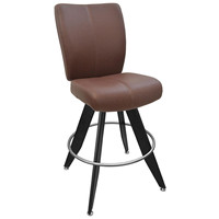 Tabouret de Casino professionnel de haute qualité chaise en cuir noir moderne pour Machines à sous salle de Poker pour salon à la maison ou centre commercial