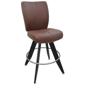 Профессиональный высококачественный стул для казино, современный черный кожаный стул для игровых автоматов, покер-рум для дома, гостиной или торгового центра - Product Image 3