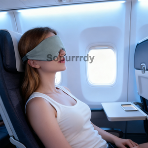Custom Logo <b>Sleep</b> <b>Eye</b> <b>Mask</b> Skin Friendly and Blackout <b>Eye</b> <b>Mask</b> Lightweight and Breathable <b>Eye</b> <b>Mask</b> Adjustable Home Textile - Product Image 4
