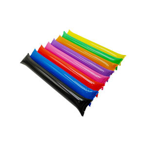 カスタム印刷ロゴ入り 再利用可能 60*10cm 空白PEサンダースティック チアスティック インフレータブルスティック フェスティバルイベント チアリーディング小道具 - Product Image 6