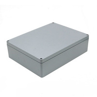 Boîtier de jonction étanche en aluminium moulé et plastique pour extérieur, indice IP66, pour instruments électroniques