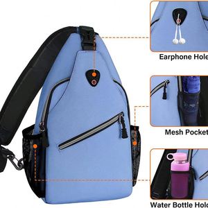 Échantillon Gratuit - Sac de Transport Portable et Léger en PU pour Raquette de Pickleball - Sac Bandoulière Étanche pour Sports de Plein Air - Product Image 5