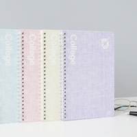 Bloc-notes A5 de haute qualité, reliure spirale, écologique, pour les fournitures de bureau quotidiennes