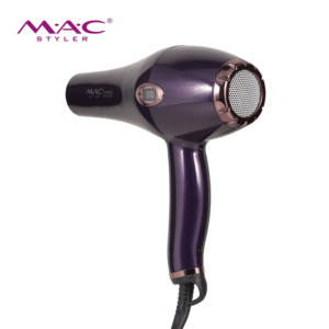 Sèche-cheveux numérique MAC Styler Proluxe violet 2500W avec écran LED, contrôle de température à 3 vitesses, outil essentiel pour un brushing de salon - Product Image 6