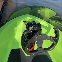 Bateau électrique OEM de type kart 16 kW, mini jet-boat facile à utiliser, équipement de sports nautiques pour le surf, la dérive en extérieur et RushWave