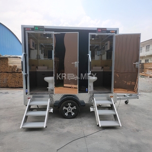 Remorque de toilettes portable de luxe pour l'extérieur, idéale pour le camping, les caravanes, les appartements et les bureaux - Conception écologique et durable - Product Image 2