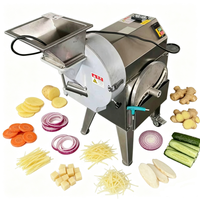 Machine à couper les légumes en acier inoxydable, trancheuse à concombre, hachoir à légumes, coupe-banane, machine à couper les oignons
