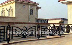 <span class=keywords><strong>Balustrade</strong></span> de balcon en <span class=keywords><strong>fer</strong></span> forgé de luxe pour l'extérieur, fabrication chinoise, design moderne, <span class=keywords><strong>balustrade</strong></span> de <span class=keywords><strong>terrasse</strong></span> - Product Image 2