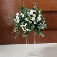KCFB-043 Offre Spéciale Bricolage Décoratif Soie Artificielle D'hortensia Pivoine Événements Parti Maîtresse De Mariage Fleur Guides À Billes Table