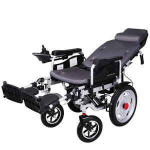 Fauteuil roulant électrique pliable en aluminium léger pour adultes handicapés, pratique pour les voyages et l'extérieur - Product Image 5