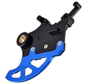 Protège-chaîne personnalisable pour Honda CRF 250R - Protection de pignon en aluminium fabriquée en usine (Orange) - Product Image 4