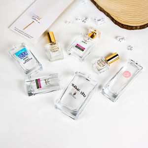 Cosmetico di lusso ultima forma quadrata cilindro vetro economico signora <span class=keywords><strong>rosa</strong></span> profumo carino bottiglie glassate rivestimento con confezione in scatola - Product Image 3