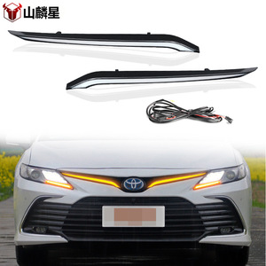 Luces de Parrilla para Toyota Camry 2021-2023, LED de Doble Color con Luz Fluida, para la Edición de Lujo Emblemática - Product Image 3