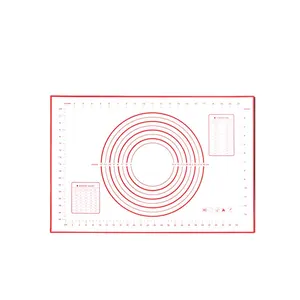 Alat Pastry Baking Mat Non Stick Silikon Kustom Dapur Logo Permukaan Karet Pcs Warna Fitur Mudah Eco Kit Bahan