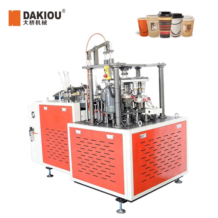 ZSZB-D DAKIOU CE сертификация и тип продукта бумажные чашки производства делая машину