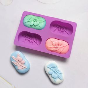 Olive Tree 4 Cavity Silicone <b>Mold</b> - Non-Stick Food Safe for <b>Cake</b>/Candle/Soap Making, Chocolate, Pudding, Reusable Baking <b>Mold</b> - Product Image 5