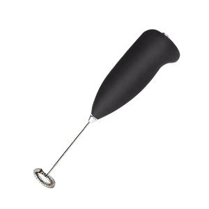 Battery Operated Soft Stainless Steel Coffee Mixer Stirrer Handheld Milk Foam <b>Maker</b> Electric Milk Frother with Stand - Product Image 1
