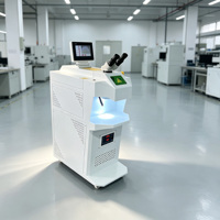 Machine de soudage au laser YAG 200W pour la soudure de bijoux en or et en argent, bagues, bracelets, prothèses dentaires