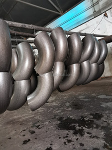 Phụ kiện ống Hàn Mông 90 ° uốn cong BS En 10253-2 tiêu chuẩn - Product Image 3