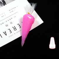 Nouvelle Glaçure Crème Scintillante en Cristal Coloré en Sachet 50g pour Coque de Téléphone DIY, Décoration de Tasse, Boîte à Maquillage, Accessoires de Colle Crème en Résine DIY