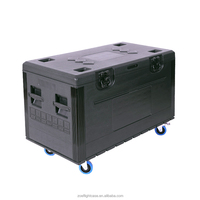 Flight Case portable multifonctionnel en plastique pour instruments et accessoires Support OEM et ODM personnalisable