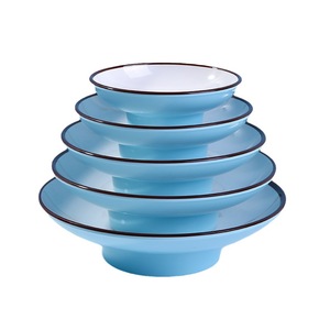 Imitation Porcelain Rectangular <b>Plate</b> For Hot Pot Side Dishes Restaurant Hotel Use Thickened Melamine Tableware - Product Image 2