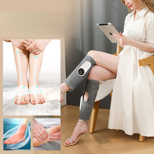 Masajeador de piernas de compresión de aire portátil, masajeador muscular de piernas inalámbrico, compresa caliente, amasado para relajar, masaje de piernas, alivio del dolor - Product Image 5