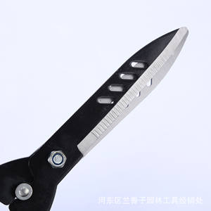 กรรไกรตัดแต่งกิ่งโหระพา ใบมีดสแตนเลส ด้ามจับพลาสติก เครื่องมือทำสวนแบบใช้มือ สำหรับตัดแต่งพุ่มไม้และต้นไม้ขนาดเล็ก - Product Image 4