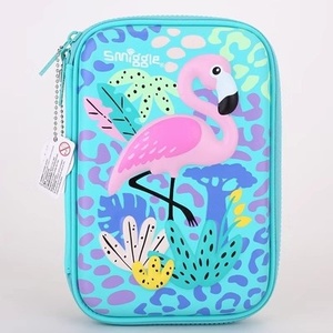 Astuccio Rettangolare in Tessuto Peluche Smiggle Australiano per Studenti di Scuola Primaria e Secondaria, Grande Capacità, Design Cartoon - Product Image 3