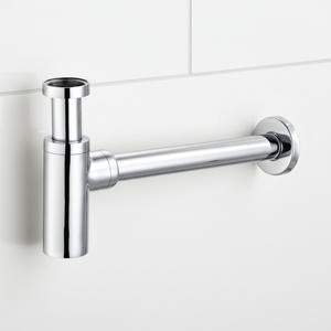 CI211 Edizione Limitata Bestseller <span class=keywords><strong>Sifone</strong></span> per <span class=keywords><strong>Lavabo</strong></span> Bagno in Ottone <span class=keywords><strong>Cromato</strong></span> di Alta Qualità con Funzione di Facile Pulizia - Product Image 2