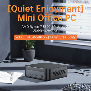 Mini PC 2026 à bas prix R7-4700U ES/R5-5600U/ <span class=keywords><strong>5800U</strong></span>/R7-5825U/R5-7530U/<span class=keywords><strong>Ryzen</strong></span> 7 7730U avec DDR4 16G 3200MHZ pour ordinateur de bureau - Product Image 5
