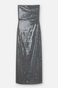 Custom Midi <strong>Dress</strong> Women Shimmering Striped Strapless <strong>Sequin</strong> Design Party <strong>Bodycon</strong> <strong>Sexy</strong> Evening <strong>Dresses</strong> Women - Product Image 5