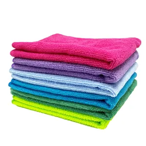 定制标志超细纤维毛巾吸水快干窗厨房眼镜洗车布超细纤维清洁布