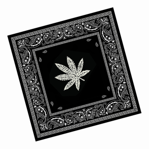 Kein MOQ Custom Square Bandana Günstige hochwertige 55x55cm Baumwolle Polyester Haar Bandanas mit benutzer definierten Logo bedruckten Baumwolle Bandana