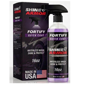 Cire <span class=keywords><strong>de</strong></span> voiture en spray, revêtement <span class=keywords><strong>céramique</strong></span> 3-en-1, lavage sans eau, effet rapide, brillance intense, couche <span class=keywords><strong>de</strong></span> finition 16FlOz (473ml), cire protectrice - Product Image 1