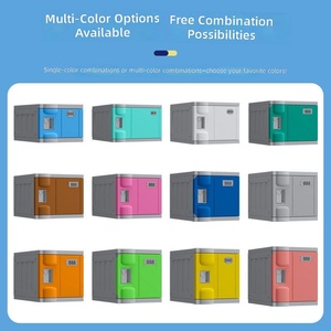Casiers en plastique ABS antivol, résistants à la corrosion et étanches, 9 portes, pour salle de sport, piscine, personnel, salles de bain, bains publics, étudiants - Product Image 4