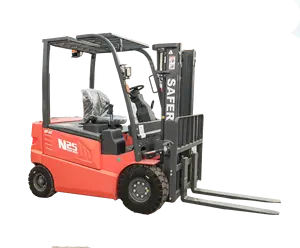 2 Ton 3M-5M Mini sıcak satış çin ucuz Forklift 4 tekerlekli elektrikli Forklift